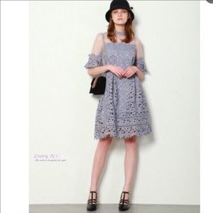 lily Brown floral dress